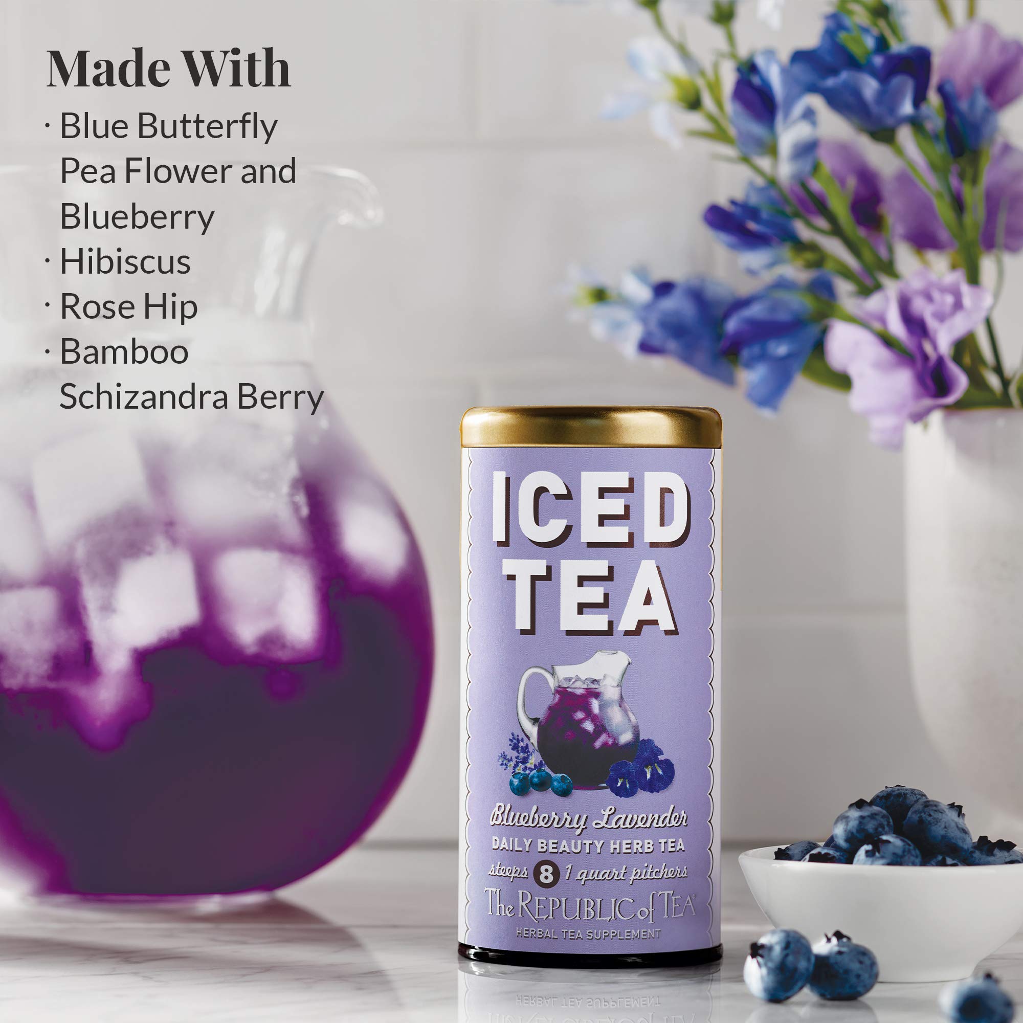 Teh Herbal Es Blueberry Lavender 3
