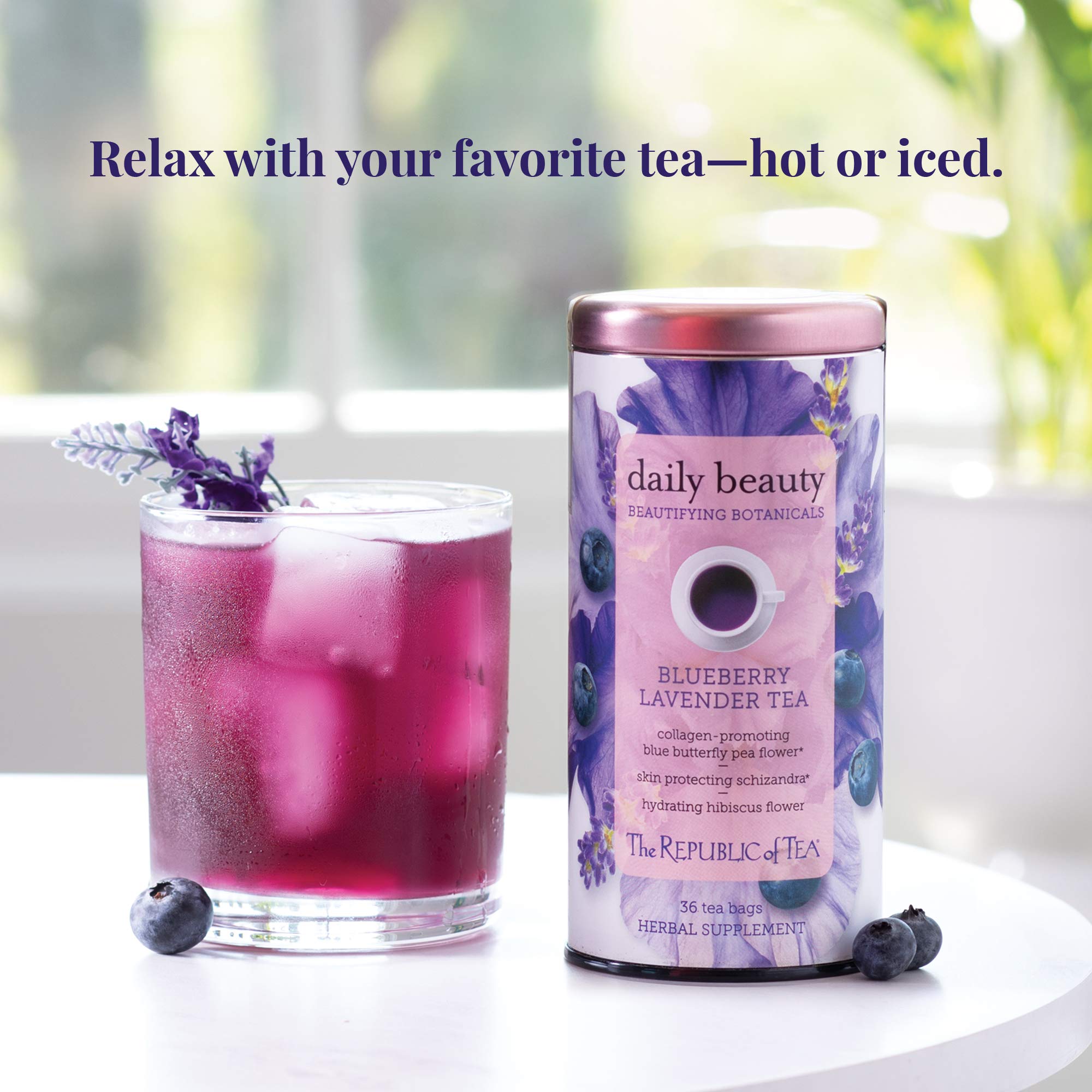 Teh Herbal Es Blueberry Lavender 4